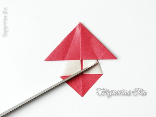 Мастер-класс по созданию гирлянды из грибов мухоморов в технике оригами: фото 11
