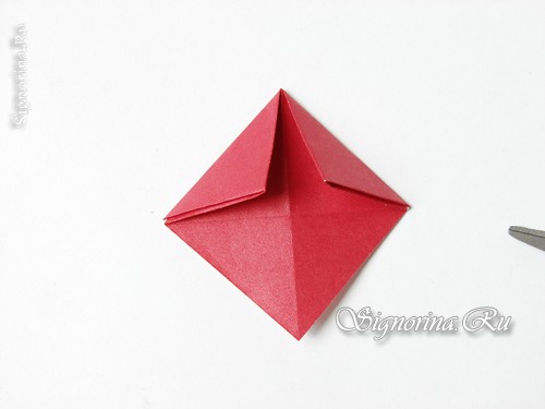Мастер-класс по созданию гирлянды из грибов мухоморов в технике оригами: фото 8