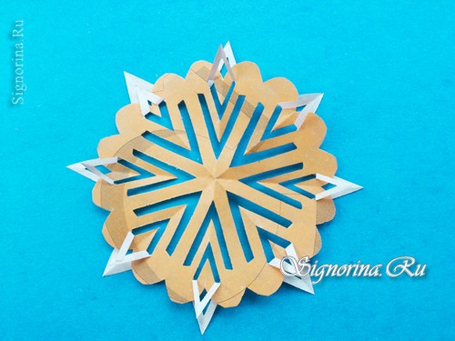 Мастер-класс по созданию новогодних снежинок в технике киригами: фото 16