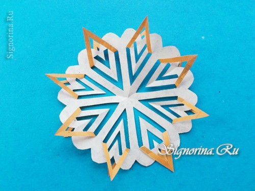 Мастер-класс по созданию новогодних снежинок в технике киригами: фото 17