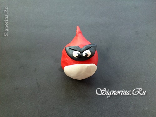 Мастер-класс по созданию Энгри Бердз (Angry Birds) из пластилина: фото 9