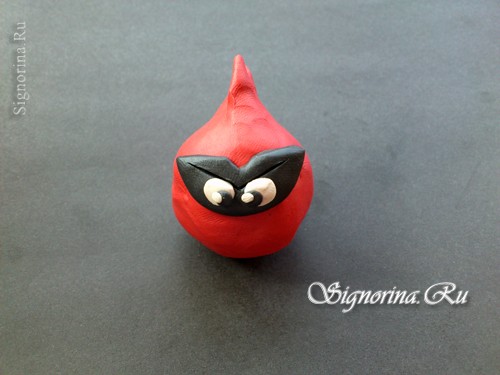 Мастер-класс по созданию Энгри Бердз (Angry Birds) из пластилина: фото 7