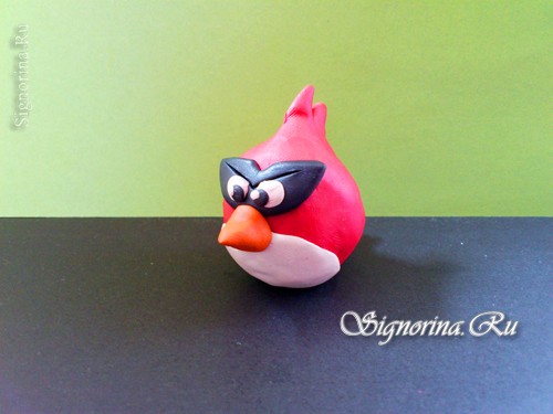 Энгри Бердз (Angry Birds) из пластилина: фото