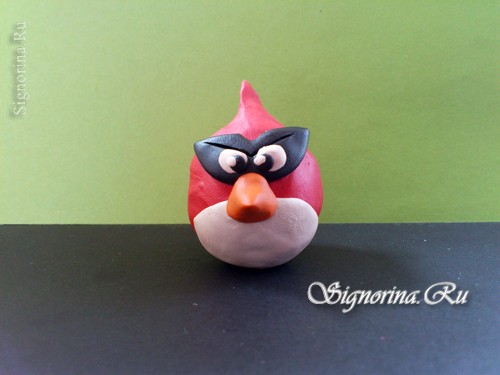 Энгри Бердз (Angry Birds) из пластилина: фото