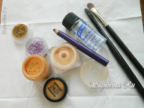 Мастер-класс по созданию гранжевого макияжа на перламутровых тенях: фото 1