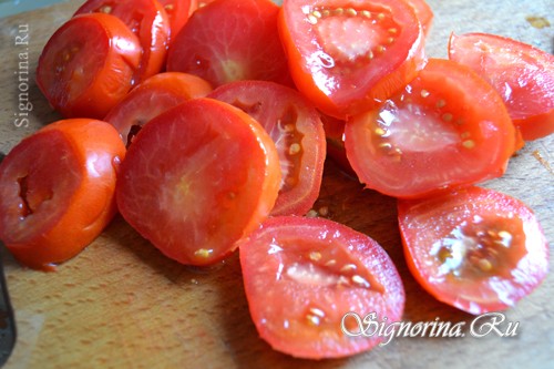Нарезанные помидоры: фото 7