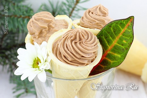 Мороженое из кефира: фото