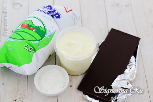 Ингредиенты для приготовления мороженого из кефира: фото 1