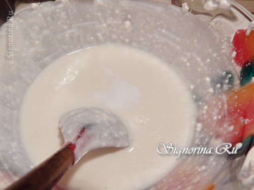 Желатиново-творожная масса с ванилью: фото 9