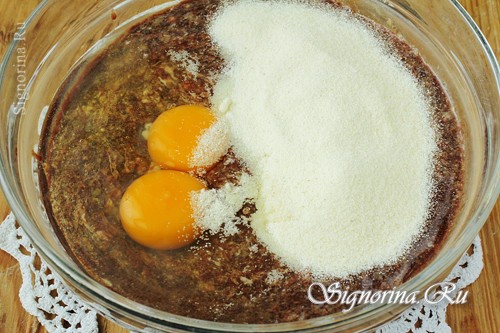 Добавление в печень манной крупы и яиц: фото 4