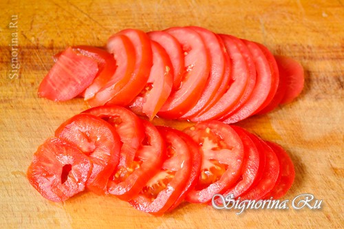 Нарезанные томаты: фото 7