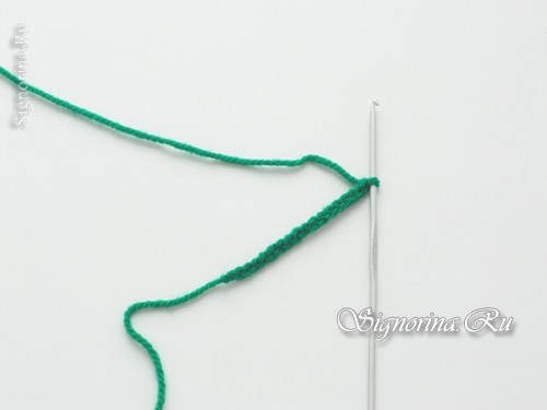 Мастер-класс по вязанию крючком летней вязаной шапочки для девочки: фото 12
