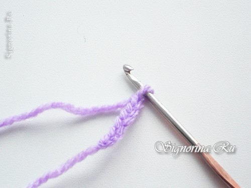 Мастер-класс по вязанию крючком летней вязаной шапочки для девочки: фото 3