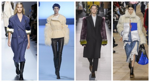 Модные тренды осень-зима 2017-2018: меховые рукава