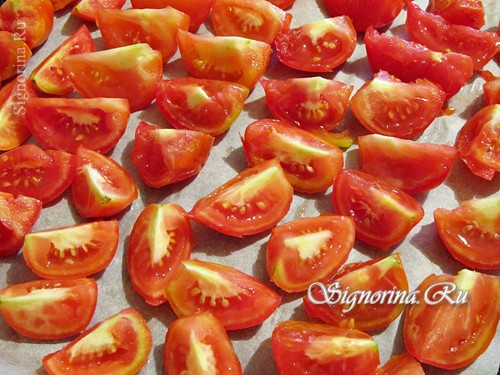 Нарезанные помидоры: фото 1