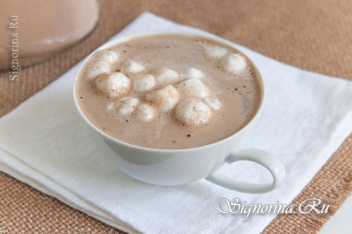 Домашнее быстрорастворимое какао с зефиром: фото