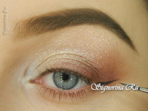 Урок макияжа на выпускной вечер для серых глаз: фото 7