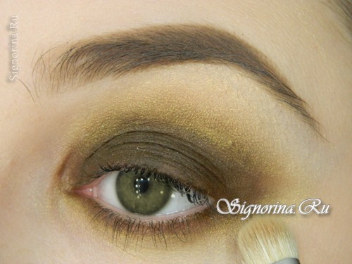 Урок макияжа на выпускной вечер для зелёных глаз: фото 6