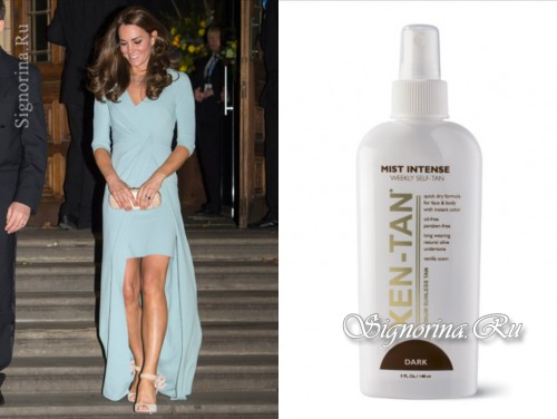 Секреты красоты и стиля Кейт Миддлтон (Kate Middleton): спрей для загара XEN-TAN MIST INTENSE