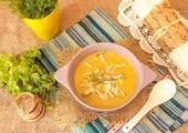 Суп-пюре овощной с курицей: рецепт с фото