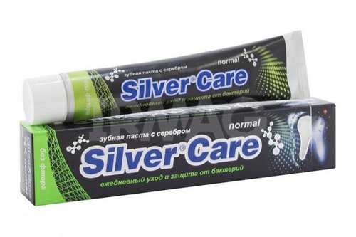 Silver Care Normal, без фтора, Серебро