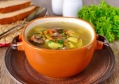 Суп из куриных потрошков с фасолью: рецепт с фото