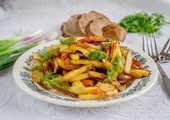 Жареная картошка с тыквой: рецепт с фото