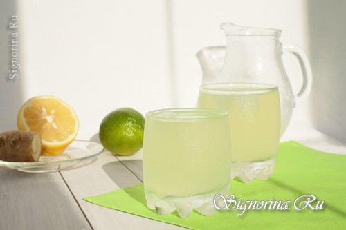 Имбирный лимонад с лаймом в домашних условиях: рецепт с фото 