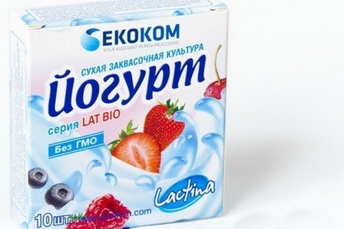 лучшие закваски для йогурта - Lactina