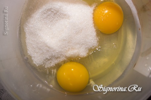 Соединить яйца и сахар, фото 2