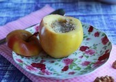 Быстрый десерт на завтрак из печёных яблок в мультиварке с мёдом, рецепт с фото